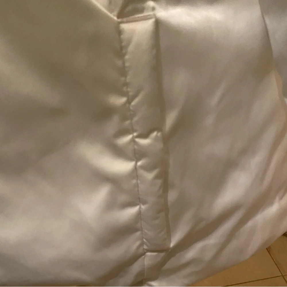 MAKE AN OFFER! Lilly Pulitzer Reverses/Puffer Jacket,Navy Print/White,Size 14 - Picture 14 of 14